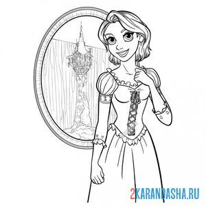 Раскраска с короткими волосами новая часть