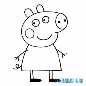 Раскраска в платье