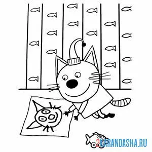 Раскраска компот рисует