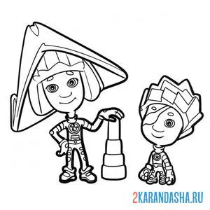 пираты симка и нолик