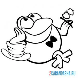 Раскраска кар-карыч мечтатель