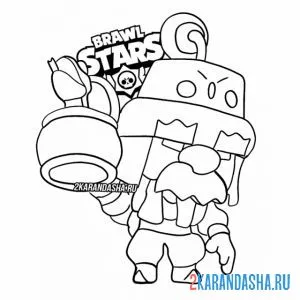 Раскраска гейл торговец