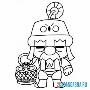 Раскраска торговец гейл