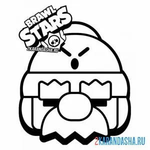 Раскраска пин гейл обычный