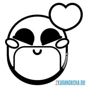 Раскраска эль примо пин спасибо