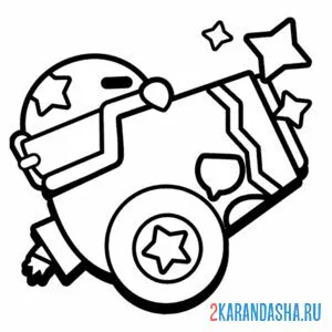 Раскраска бонни 