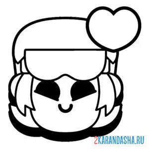 Раскраска бастер спасибо