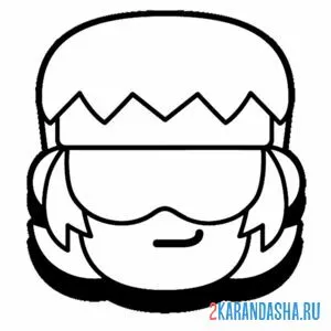 Раскраска бастер нейтральный