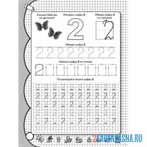 выполни  задание с цифрой 2