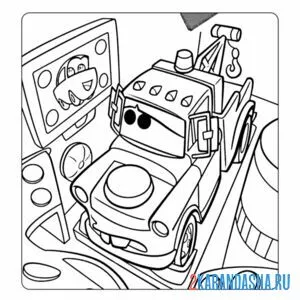 Раскраска мэтр помощник агентов