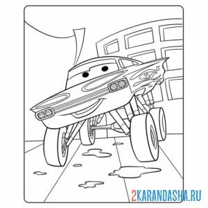 Раскраска рамон тачки