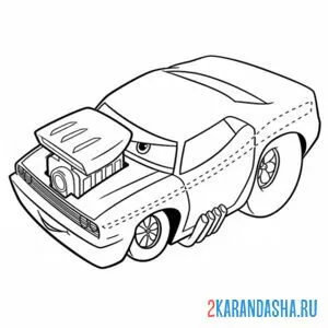 Раскраска сморкач тачки