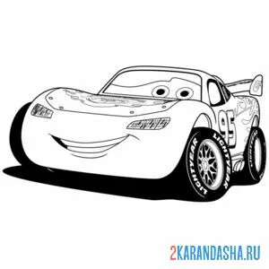 Раскраска маквин тачки 2 часть