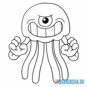 Раскраска стингер флинн банбана