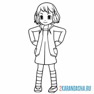 Раскраска тобот долли