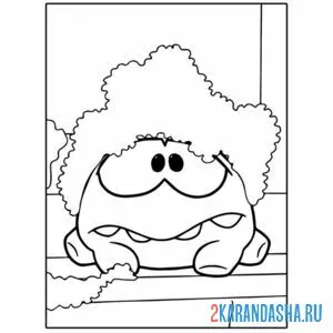 Раскраска ам-няма в пене