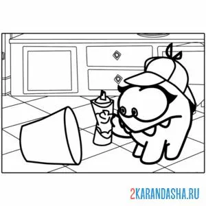 Раскраска ам-няма шерлок