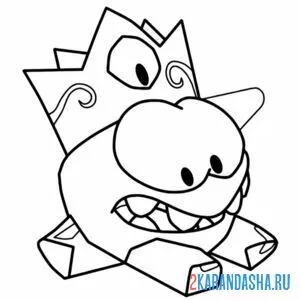 Раскраска ам-няма царь