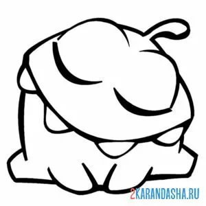 Раскраска ам-няма спит