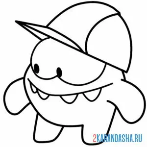 Раскраска ам-няма бейсбол