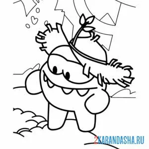 Раскраска ам-няма садовод