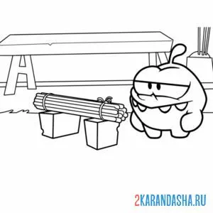 Раскраска ам-няма грусть