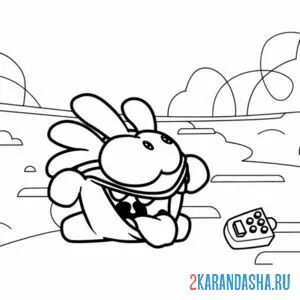 Раскраска ам-няма хахах