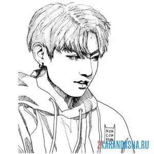 Раскраска стрей кидс один