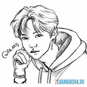 Раскраска стрей кидс позирование