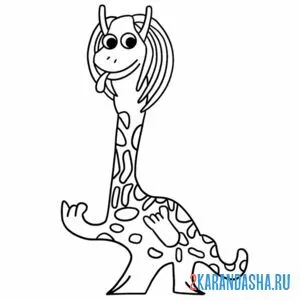 Раскраска банбан chewy chuck