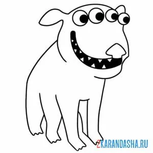 Раскраска remy банбан