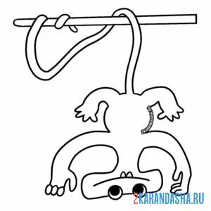 Раскраска джокинг джейси банбан