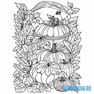 тыквенный арт