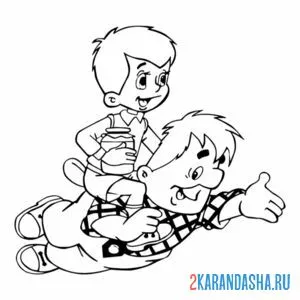 малыш, карлсон и варенье