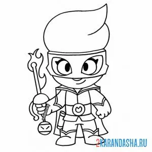 Раскраска амбер де ла вега новый