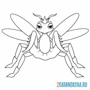 Раскраска мисс луна банбан