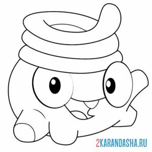 Раскраска тося из ам-няма