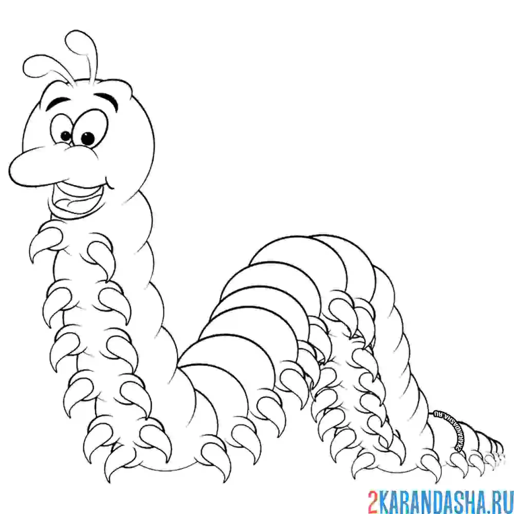 Раскраска мальчик