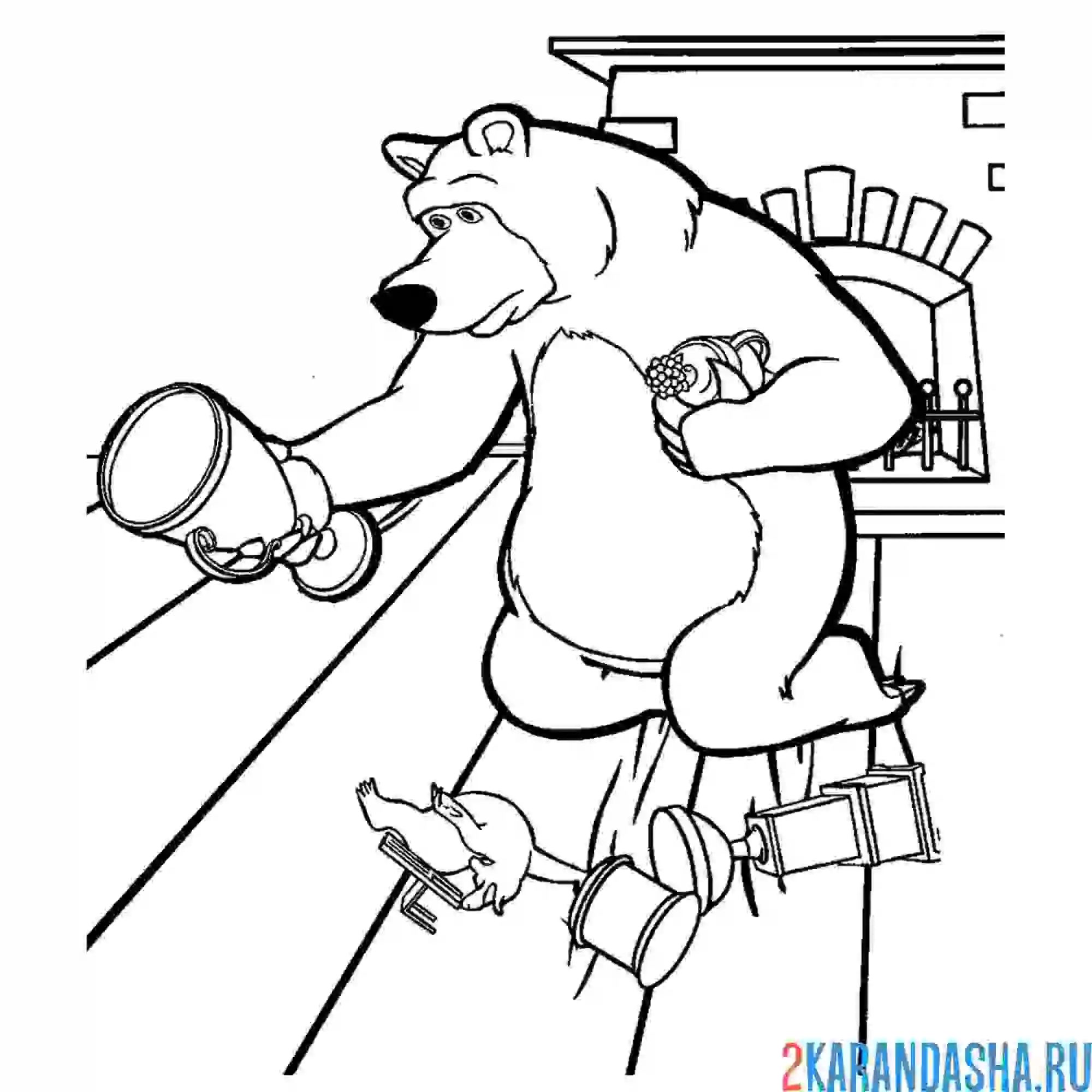 Раскраска первая серия