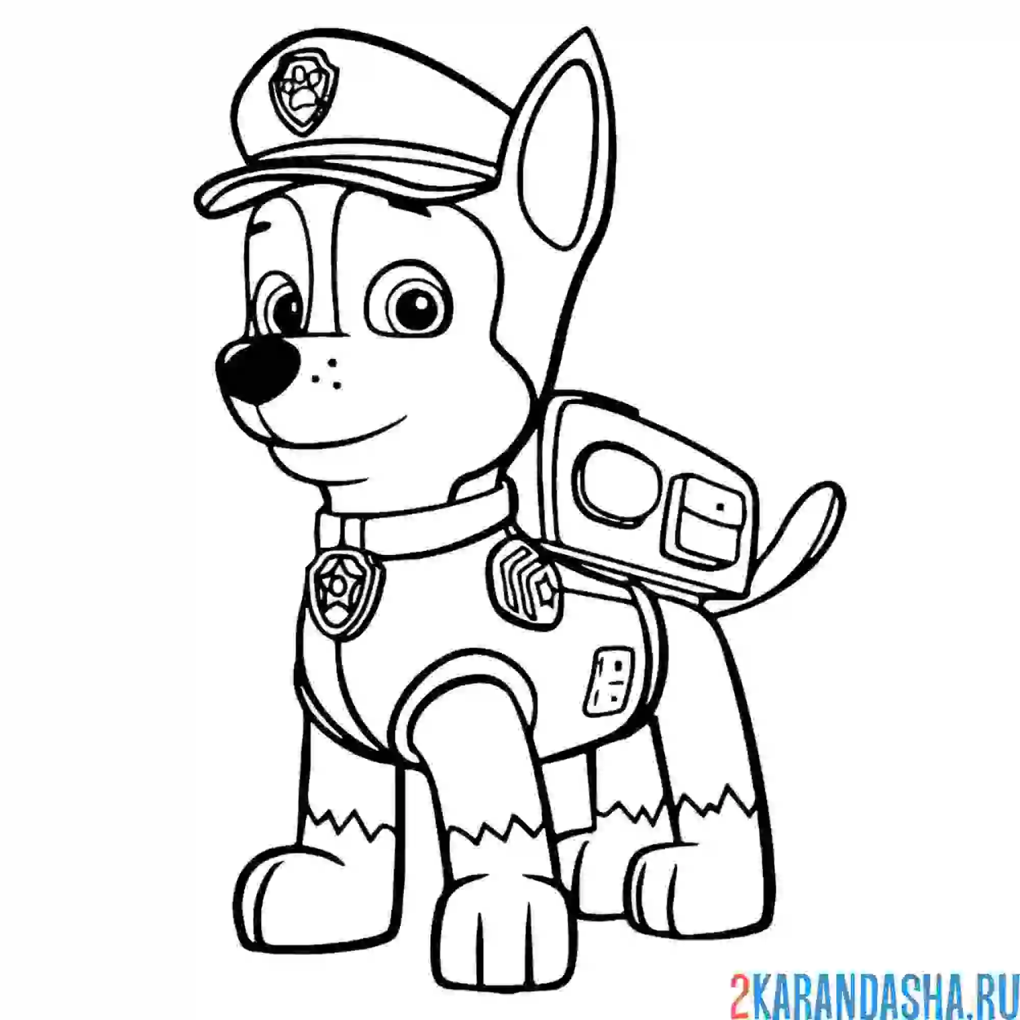 Раскраска гонщик на посту