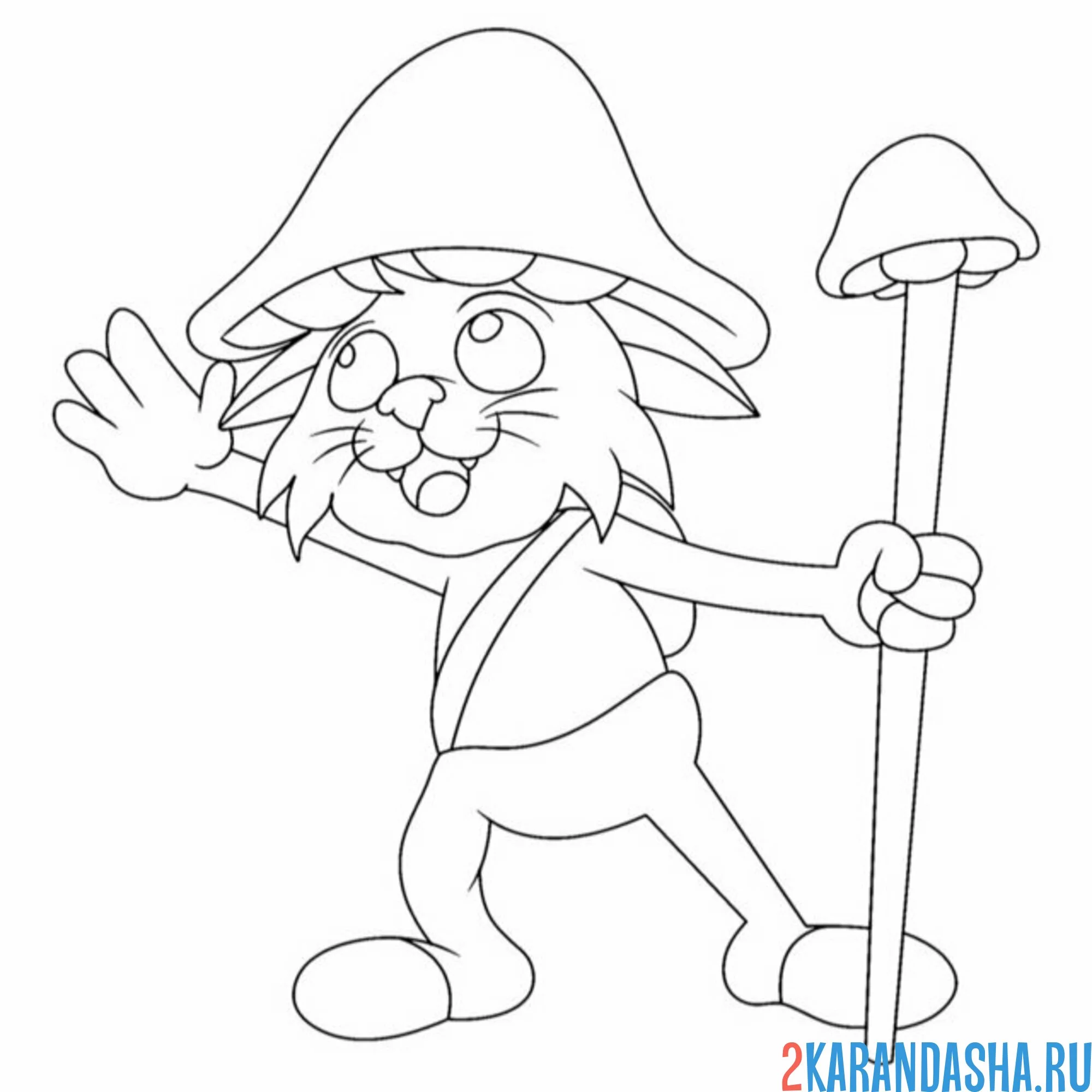 Раскраска шайлушай кот