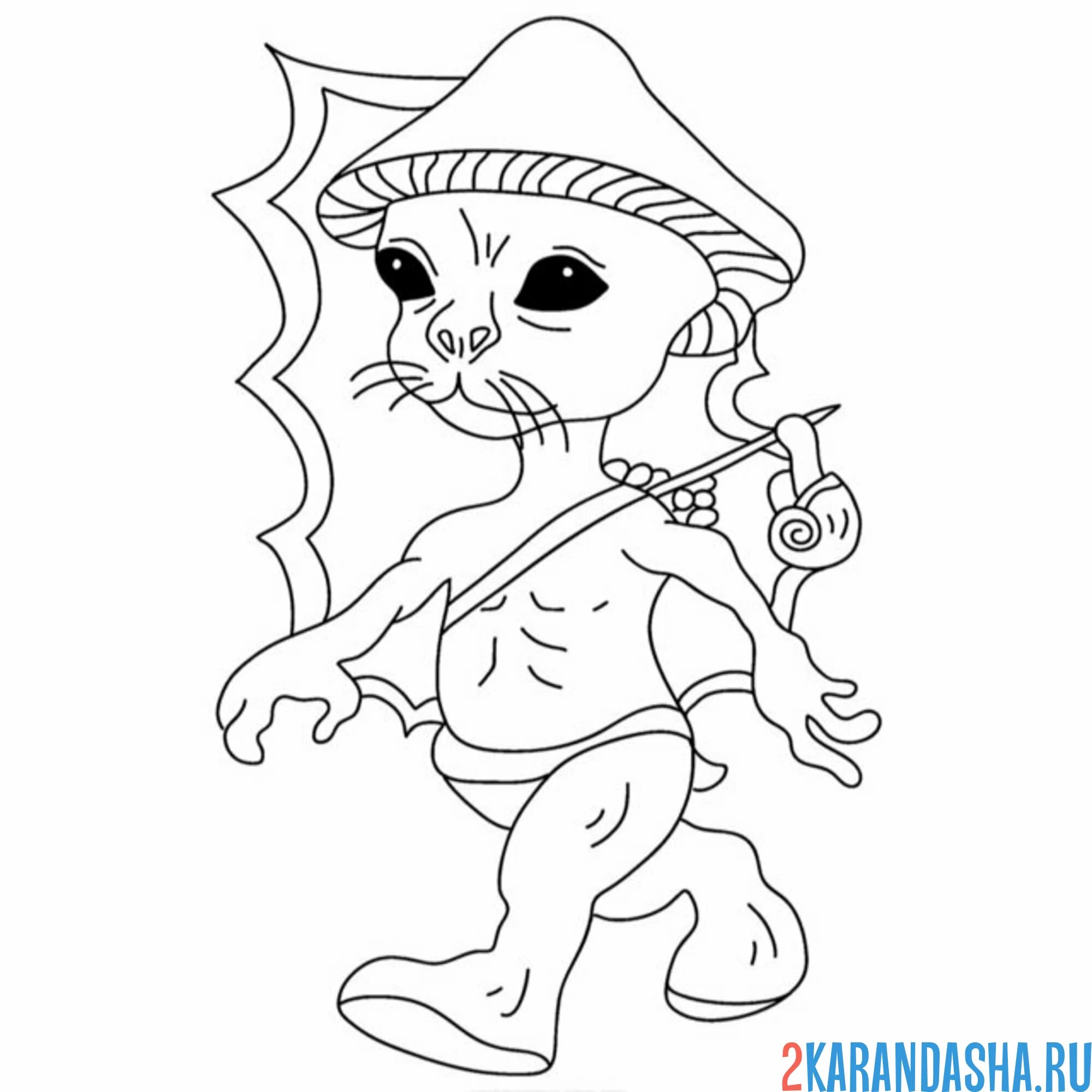 Раскраска шайлушай взрослый