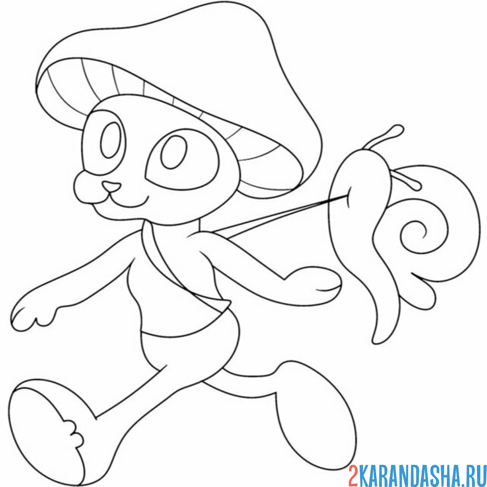 Раскраска шайлушай приключения