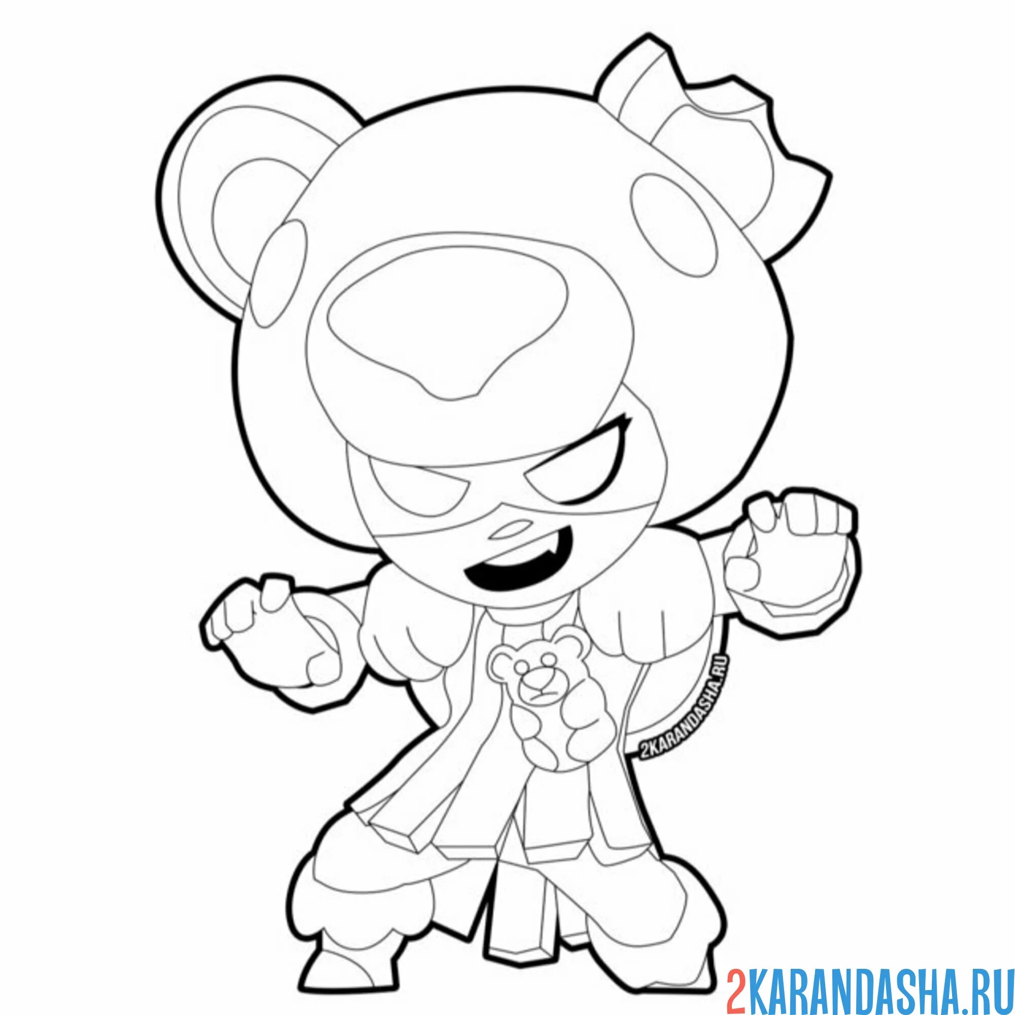 Раскраска мармеладная нита браво старс