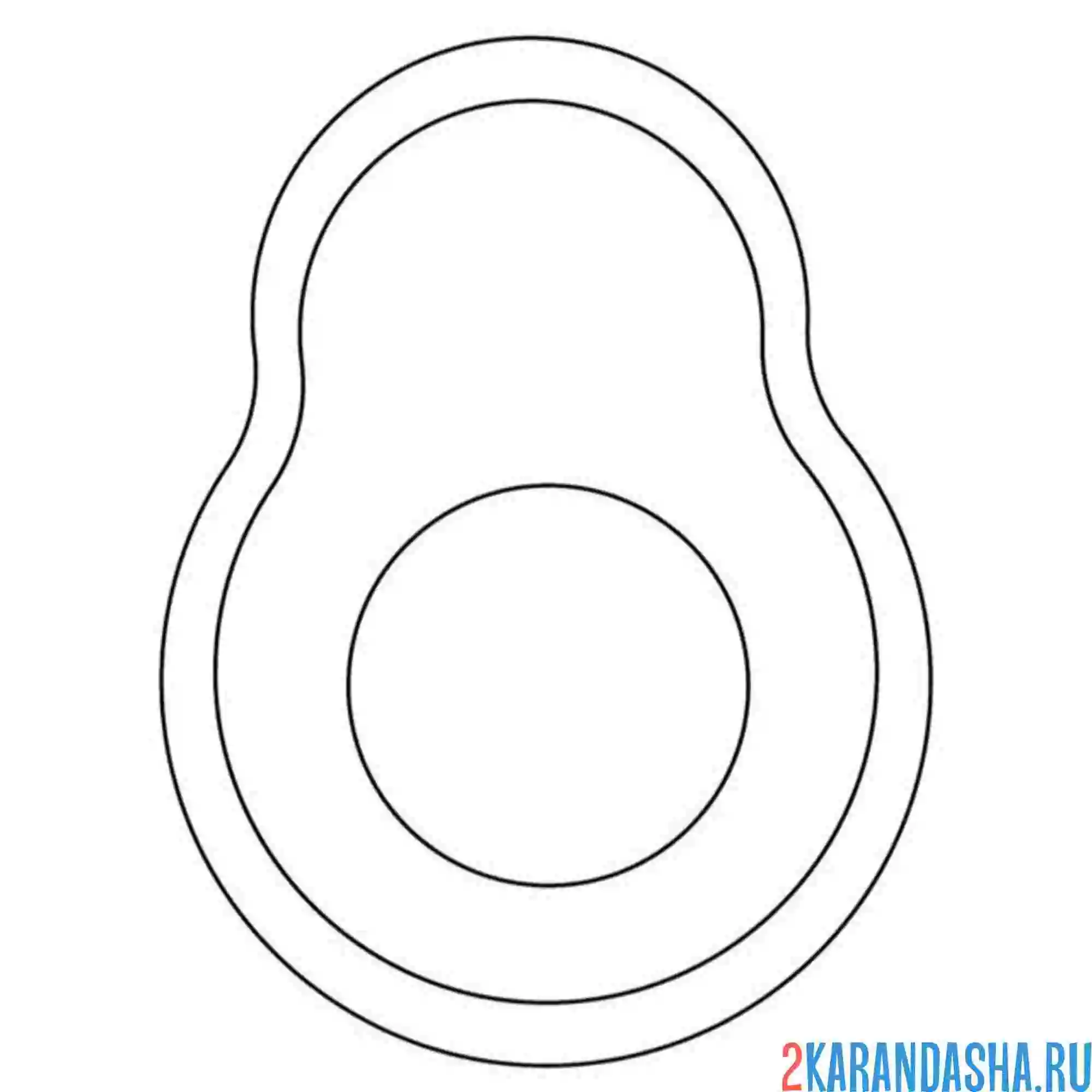 Раскраска авокадо разрез