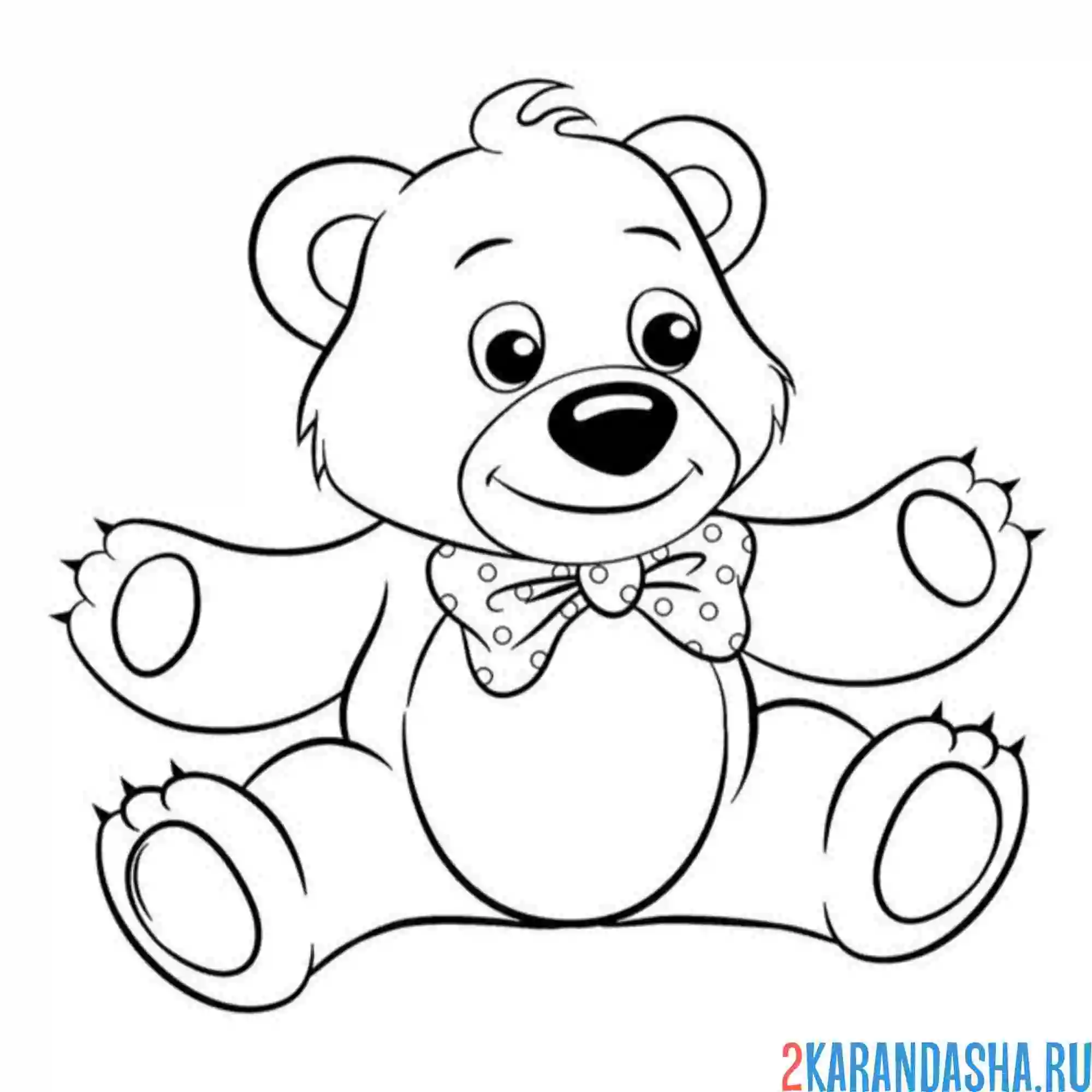 Раскраска игрушечный пишка