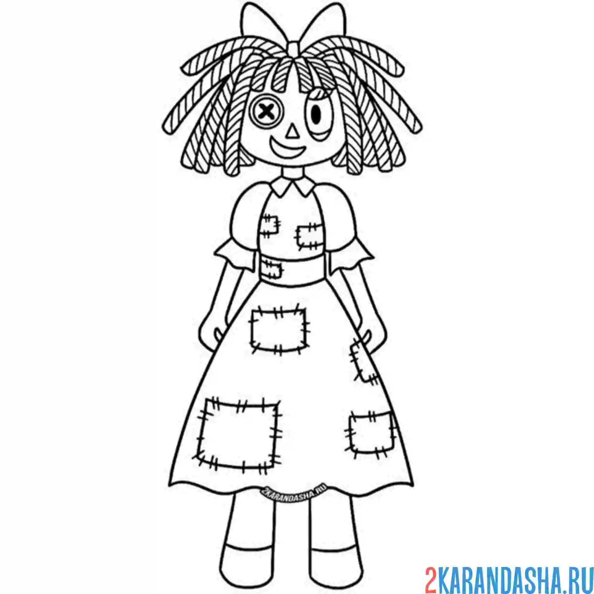 Раскраска рагата удивительный цифровой цирк