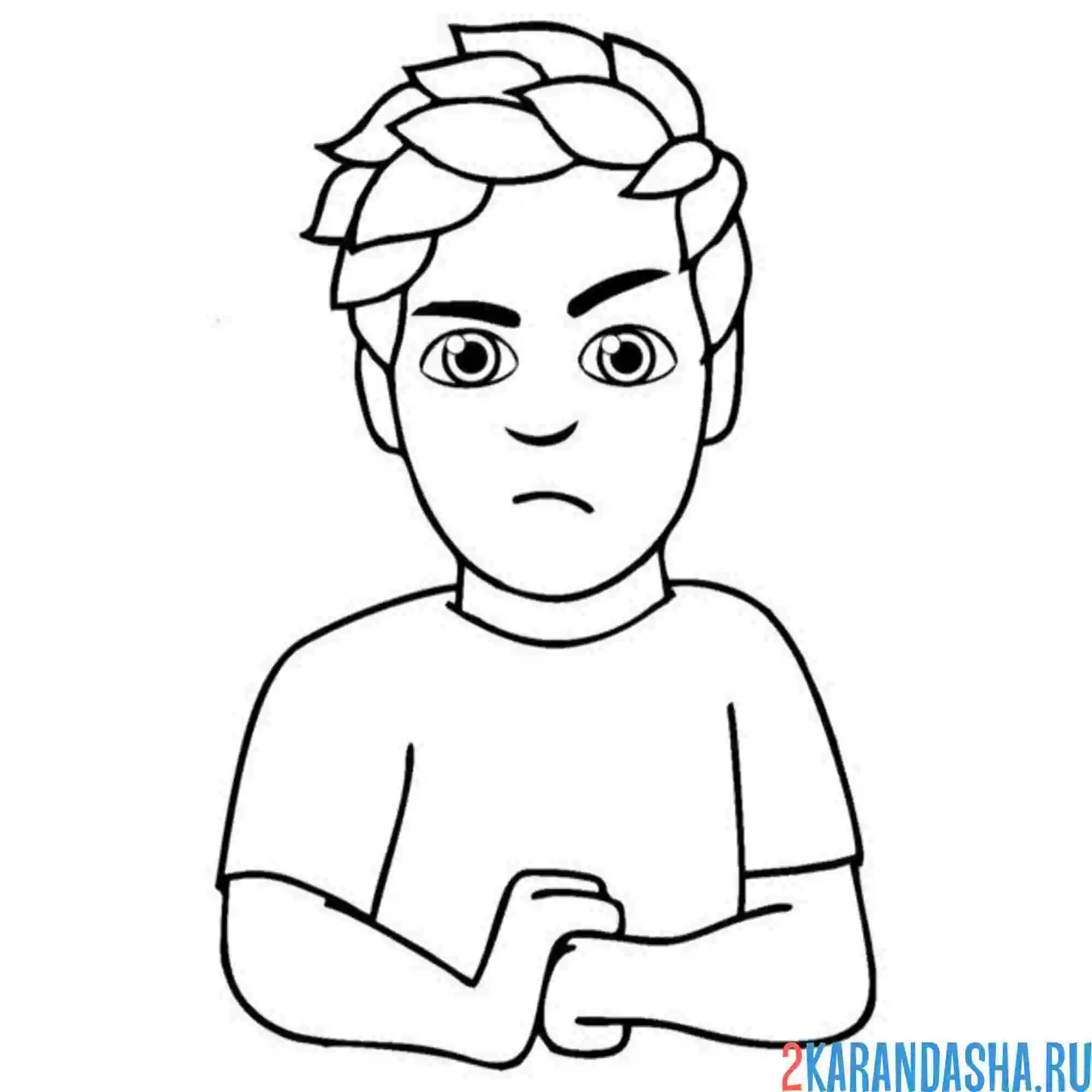 Раскраска влад а4