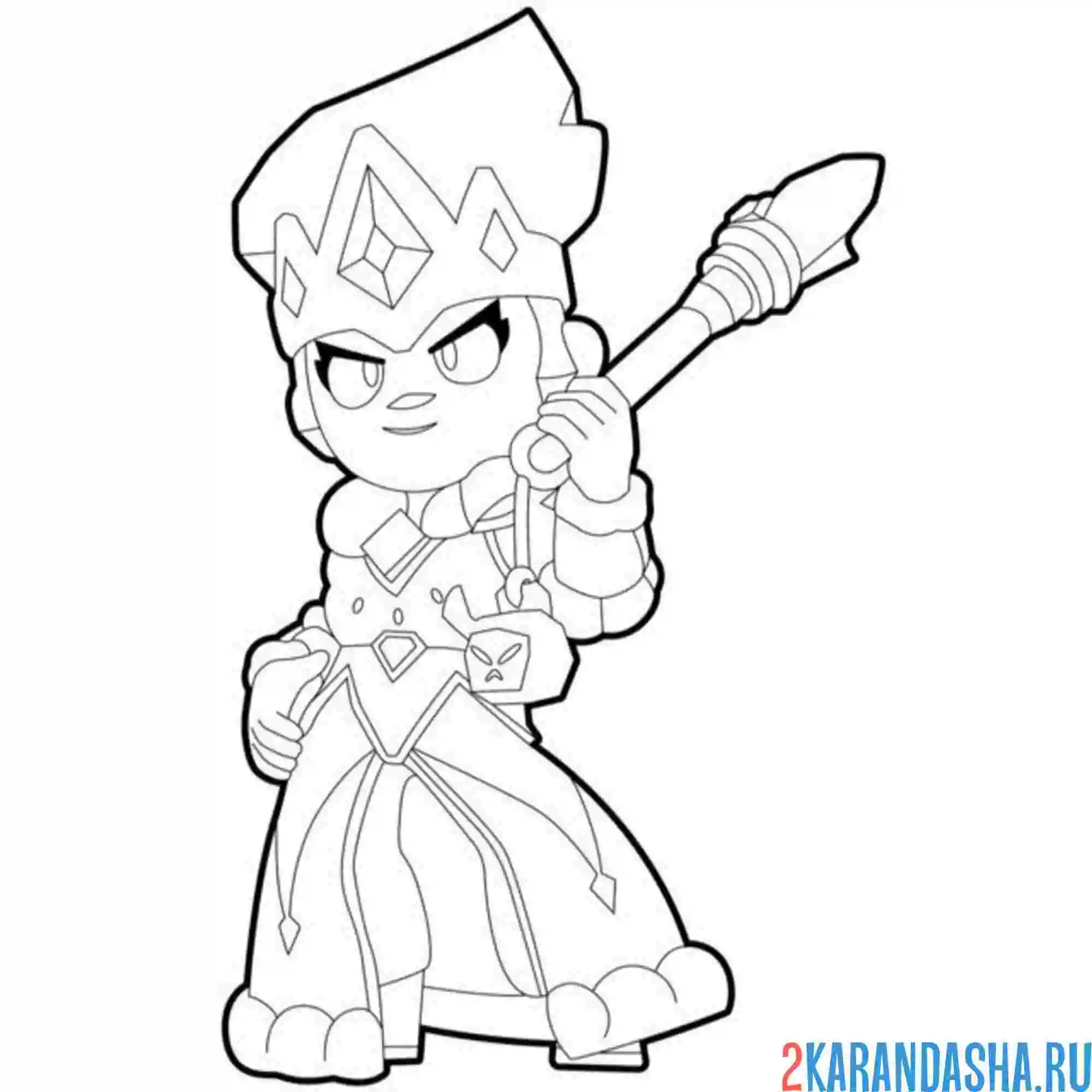 Раскраска снежная королева амбер браво старс