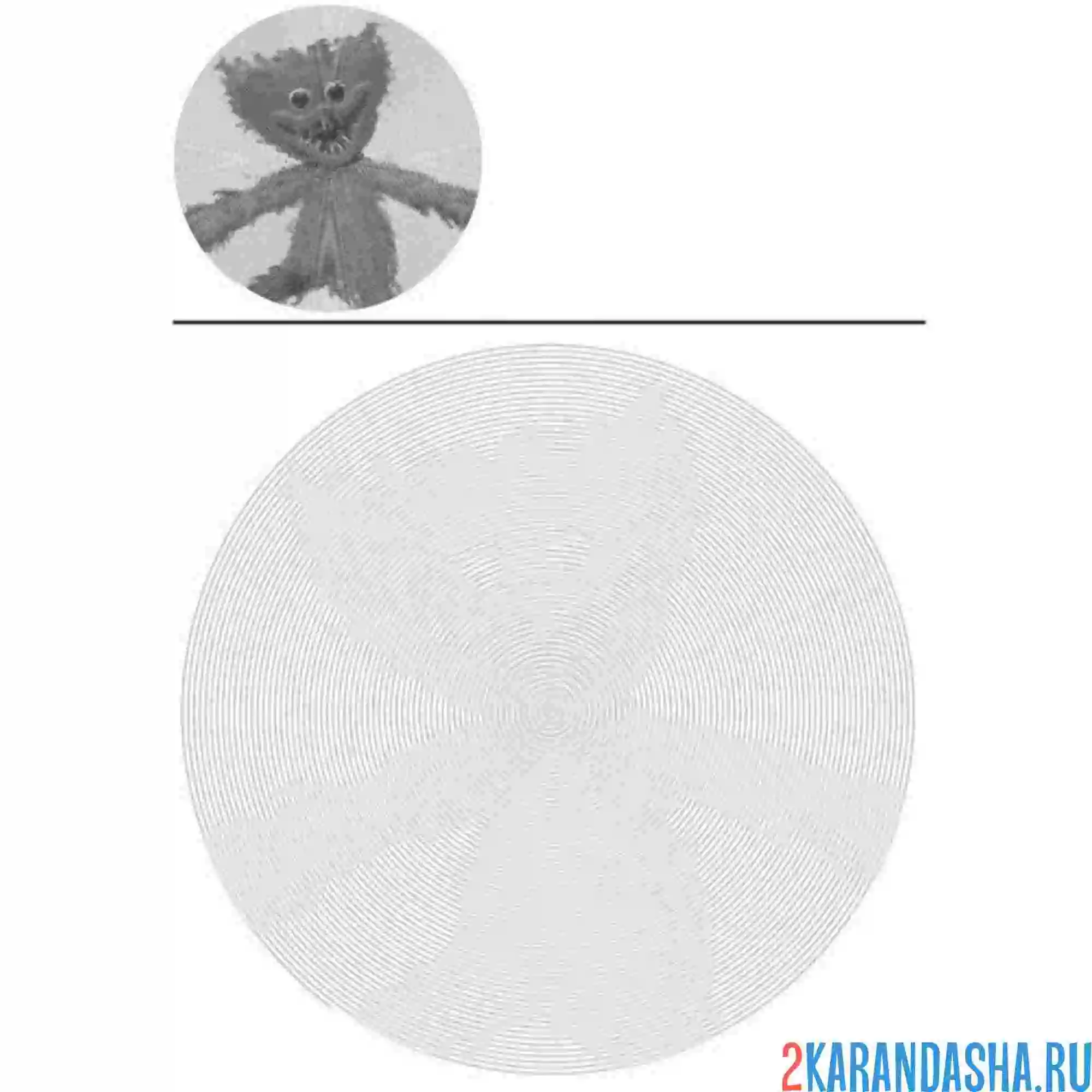 Раскраска хаги ваги